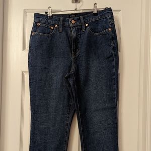 J. Crew Essential Straight Jeans, 28, NWT